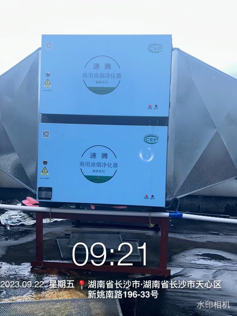 花之林人文茶社成功安装速腾商用油烟净化器 第5张